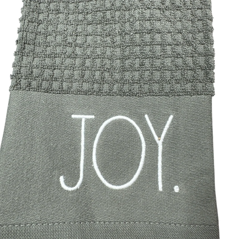 NEW Rae Dunn JOY. BELIEVE. MERRY. Christmas Kitchen Towel Set/3